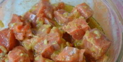 шашлык из кеты