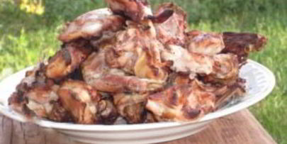 шашлык из кролика