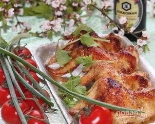 Шашлык из крылышек