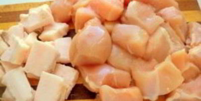 шашлык из куриного филе