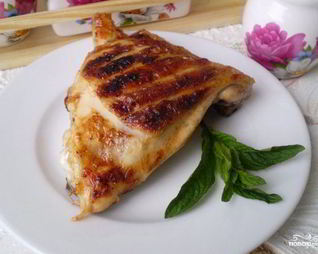 Шашлык из куриных бедер