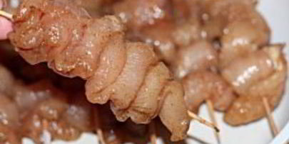 шашлык из куриных грудок