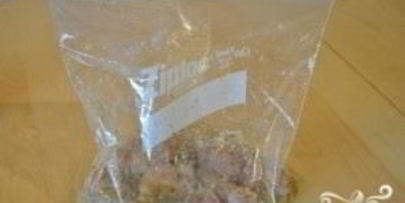 шашлык из курицы в аэрогриле