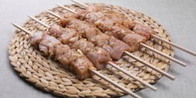 шашлык из курицы в чесночно-луковом маринаде