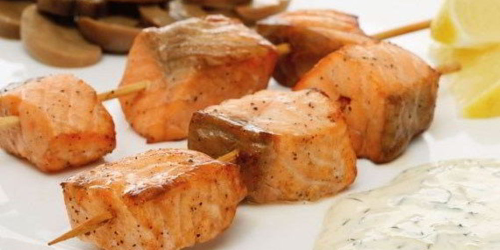 Рецепт шашлык из лосося