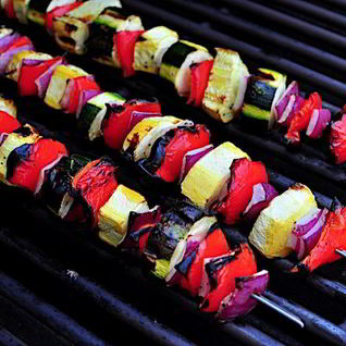 Шашлык из овощей