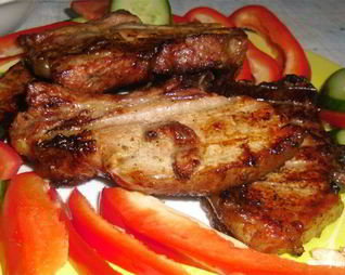 Шашлык из ребрышек