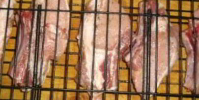 шашлык из ребрышек