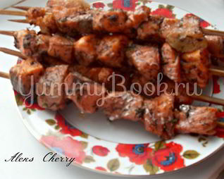 Шашлык из семги