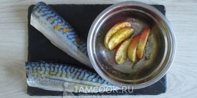 шашлык из скумбрии на решетке