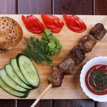 Рецепт Шашлык из свинины классический с уксусом