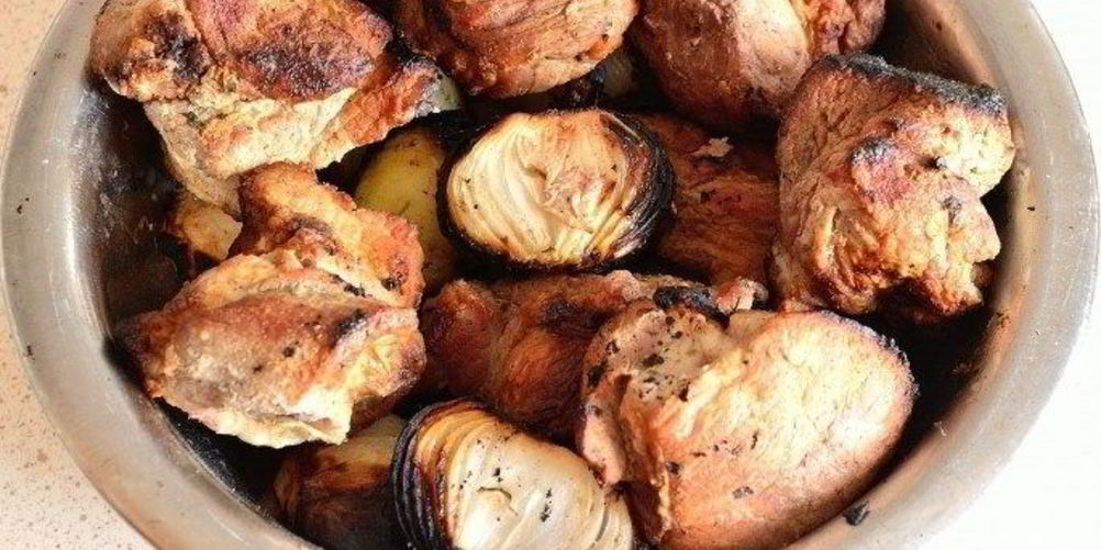 Рецепт шашлык из свинины на уксусе