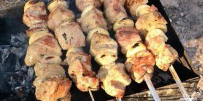 шашлык из свинины на уксусе