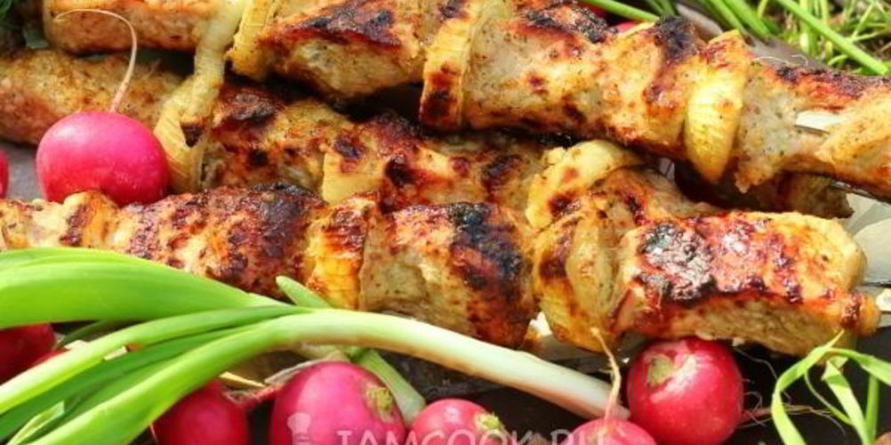 Рецепт шашлык из свинины в майонезе