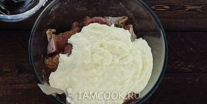 шашлык из свинины в майонезе