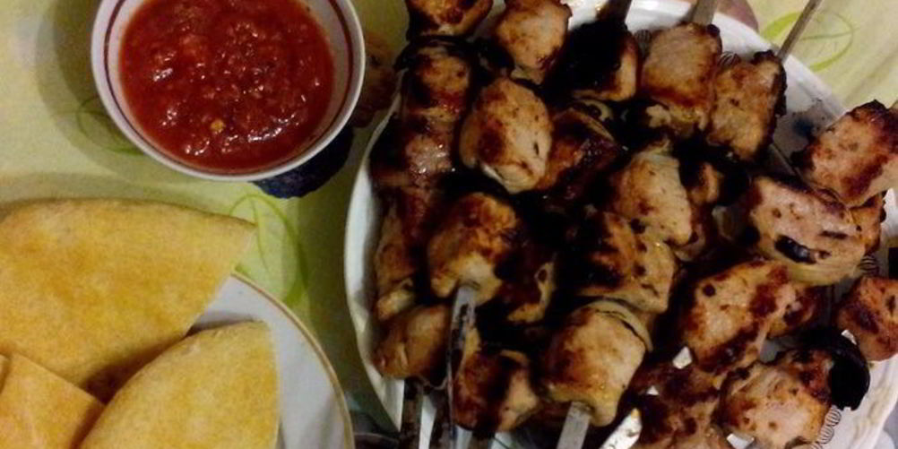 Рецепт шашлык из свинины в уксусном маринаде