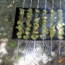 Рецепт Шашлык из свинины Весенний аромат