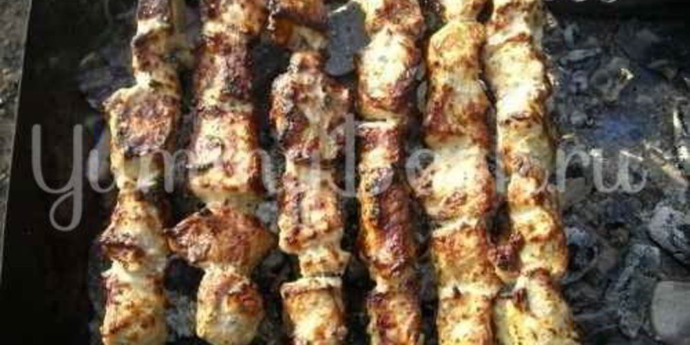 Рецепт шашлык из свинины