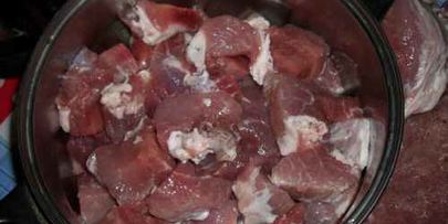 шашлык из свинины