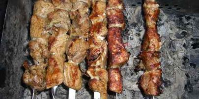 шашлык из свинины