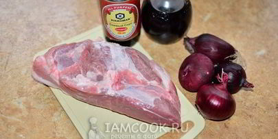 шашлык из свиной лопатки