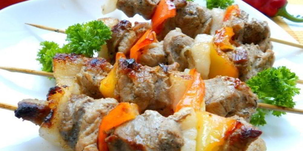 Рецепт шашлык на сковороде-гриль