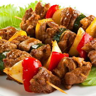 Шашлык на ужин