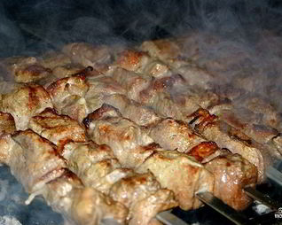 Шашлык свиной в пиве