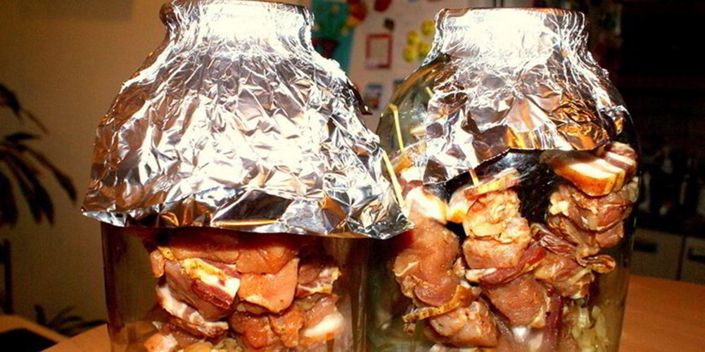 Рецепт шашлык в банке