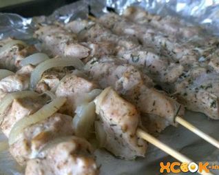 Шашлык в фольге в духовке