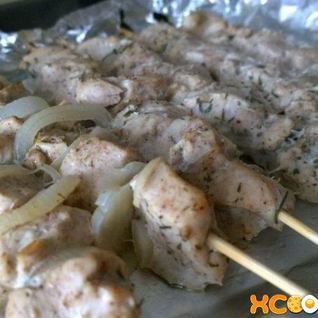 Шашлык в фольге в духовке