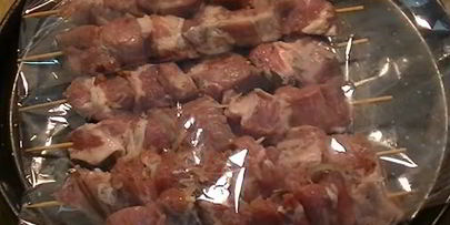 шашлык в рукаве для запекания