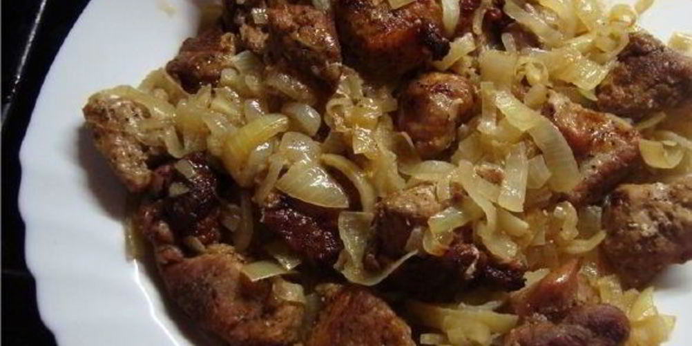 Рецепт шашлык в рукаве на луковой подушке