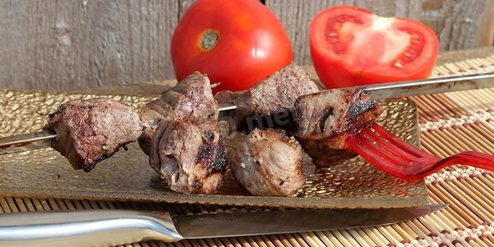 Рецепт сочный шашлык из говядины