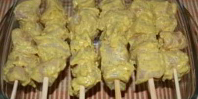 сочный шашлык из курицы