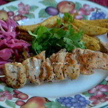 Рецепт Свиной шашлык на томатном маринаде