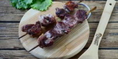 свиной шашлык в лаваше