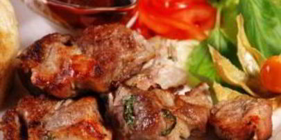 свиной шашлык в мультиварке