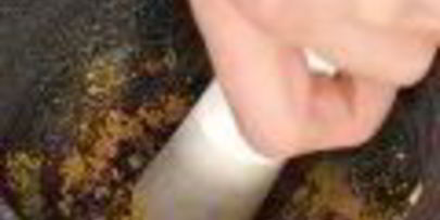 свиные шашлыки в кокосовой стружке