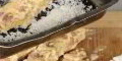 свиные шашлыки в кокосовой стружке