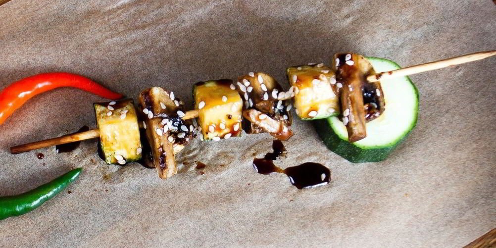 Рецепт вегетарианский шашлык