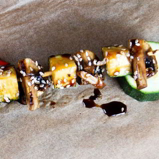 Вегетарианский шашлык