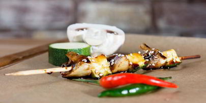 вегетарианский шашлык