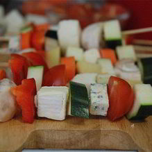 Рецепт Вегетерианские шашлычки