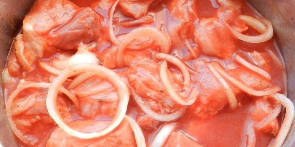 Рецепт вкусный маринад для шашлыка из свинины