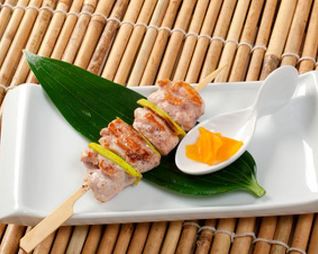 Японский куриный шашлык