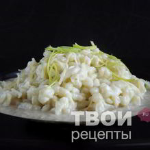 Рецепт Швейцарские картофельные клецки с грибным соусом