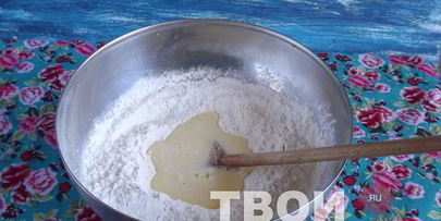 швейцарские картофельные клецки с грибным соусом