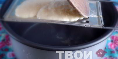 швейцарские картофельные клецки с грибным соусом