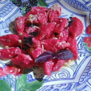 Свекольные ньокки